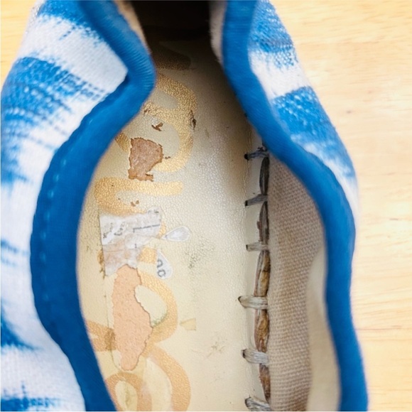 SAM EDELMAN Ikat Print Espadrilles Slip On Platform - Picture 13 of 15